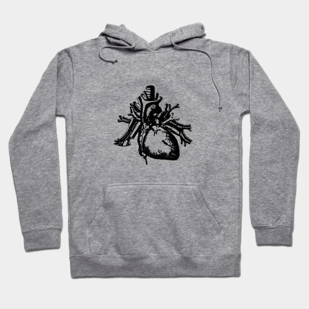 Heart's Anatomy Hoodie by ArtsyyFinds